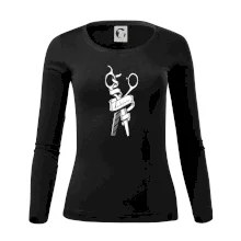 Kadeřnice nůžky a hřeben