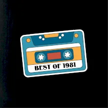 Narozeniny kazeta Best of 1981
