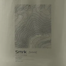 Smrk - vrstevnice v obdélníku