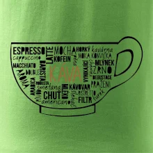 Káva - hrníček názvy