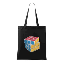 Rubikova kostka kreslená