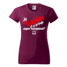 Já vařím - tvoje superschopnost? šikmý nápis