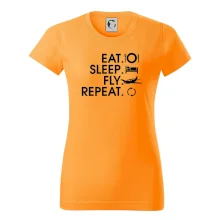 Eat sleep fly repeat