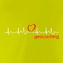 Moje srdce bije pro Geocaching -text