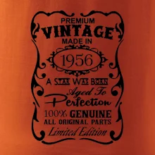 Vintage Etiketa - 1956