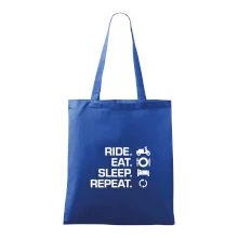 Ride Eat Sleep Repeat moto skútr