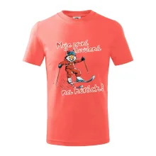 Moje první dovolená na horách hnědá  liška