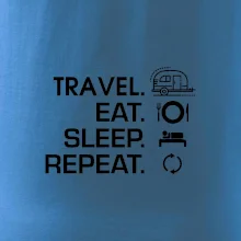 Eat sleep travel - Malý přívěs