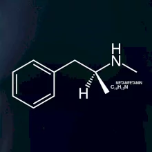 Molekulární struktura pervitin