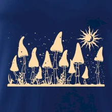 Goblincore noční krajina