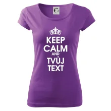 Keep calm - váš text