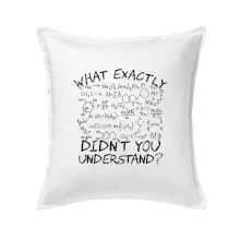 What exactly didnt you understand Chemistry