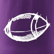 Americký fotbal míč skica