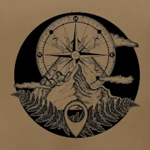 Cestování - hory kompas