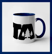 Táta nápis - houbař