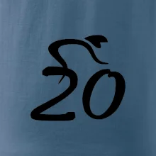 Cyklista slaví dvacítku (20)