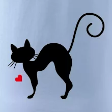 Zamilovaná kočka prohnutá