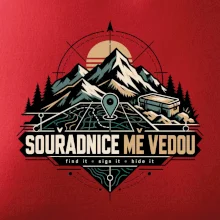 Souřadnice mě vedou horská mapa