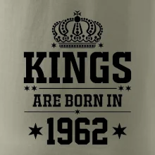 Kings are born in 1962