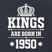 Kings are born in 1950