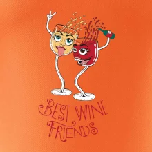Best wine friends dancing (Pecka design)