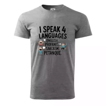 I speak 4 language - Petanque