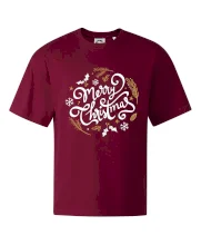 Merry christmas - nápis kulatý