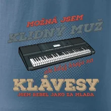 Klávesy klidný muž