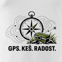 Kompas s krabičkou GPS keš radost