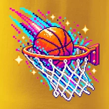 Pixel art basketbalový koš