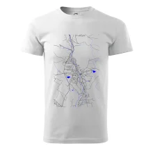 Vrchlabí - Mapa s vodními toky