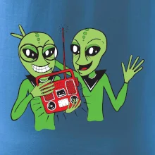 Ufo a rádio (Pecka design)