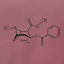 Molekulární struktura Cocaine Kokain