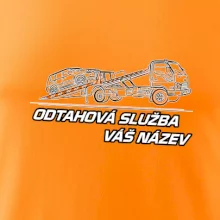 Odtahová služba - nakládání auta