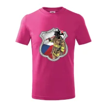 Hasič erb - Česká vlajka