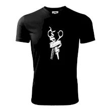 Kadeřnice nůžky a hřeben