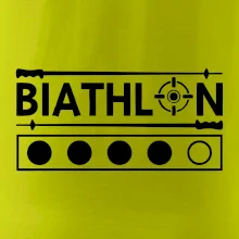 Biathlon terč a hůlky