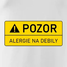 Pozor alergie na debily