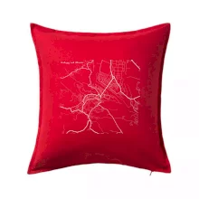 Černobílá mapa Kralupy nad Vltavou