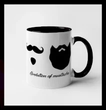 Evolution mustache Evolution mustache
