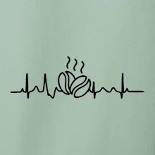EKG zrna kávy
