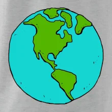 Planeta na prsu - Amerika