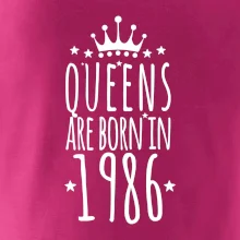 Queens are born in 1986