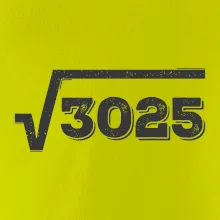 Narozeniny odmocnina 55