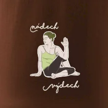 Yoga nádech výdech (Radek Pilař ART)