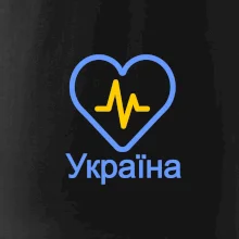 Moje srdce bije pro Ukrajinu - velké