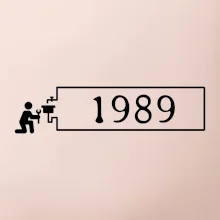 Instalatér - ročník narození v rámečku