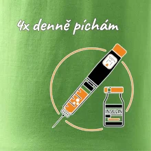 4x denně píchám Insulin