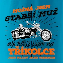 Možná jsem starší muž - tříkolka