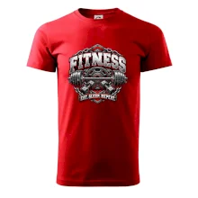 Fitness činka a závaží eat sleep repeat